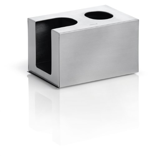 Blomus 68691 Box Nexio für Wattestäbchen & Pads, Edelstahl matt