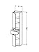 Produktbild Duravit Hochschrank X-Large 358x400x1760mm 2 Türen, 1 SchKa, kastanie dunkel, XL1131R5353