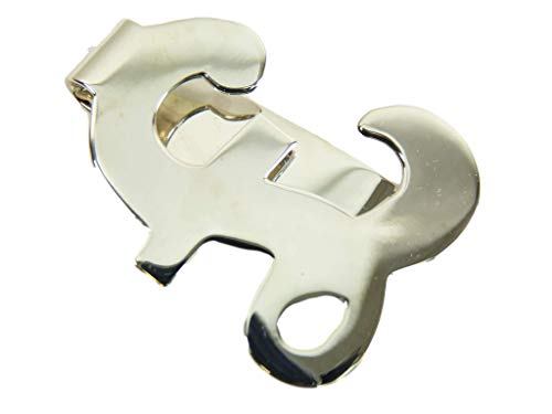 Preisvergleich Produktbild Sterling Silber Geld Clip Pfund-Zeichen Box