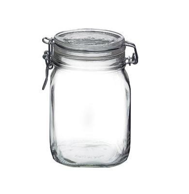 Einmachglas Vorratsdose Glasdose mit Bügelverschluss für 1 Liter