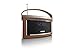 Produktbild Lenco SR-600 BT Kunstleder Retro Radio (Bluetooth, NFC, Freisprecheinrichtung, USB Lader, Aux-Eingang) braun