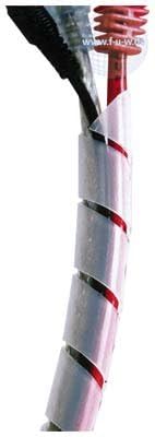 Spiral Cable Wrap, 6-60 mm, natural colour, 10 m