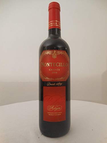 montecillo crianza rouge 2008 - rioja espagne: une bouteille de vin.