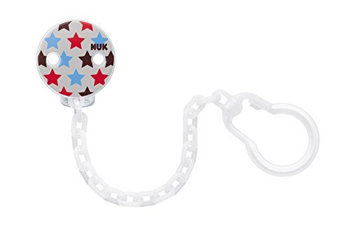 NUK 10256408 Dummy Clip with Clip BPA-Free