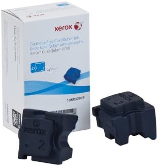Xerox ColorQube 8700/8900 Cyan Solid Ink (2 Sticks, 4,200 Pages) - 108R00995