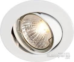 Podium Recessed Spotlight Bombay Downlight 50 W GU 10 230 V White
