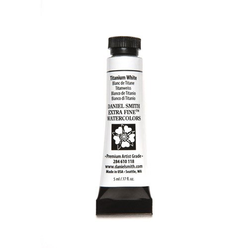 Daniel SmithWatercolour 5 ml Tube (S1) - Titanium White (118)
