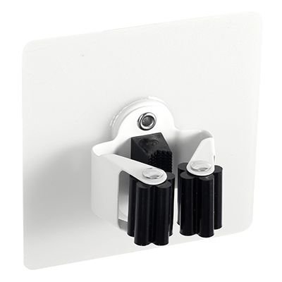 DAS ORIGINAL!! Solutions Magische Haken Klemm-/Klebehaken 4er Set 02585-WT weiß - 3