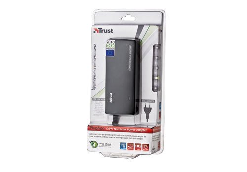 Trust universelles Netzteil 120W Plug&Go für Notebook, mit USB-Anschluss schwarz - 3