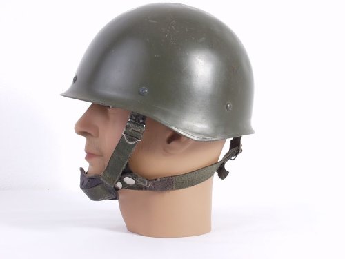 Preisvergleich Produktbild Französischer F1 Stahlhelm Helm oliv