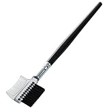 Women Double-sides Brow Comb Eyebrow Brush Wood Holder Make-up Cosmetic Makeup Tool