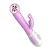 Produktbild HLJ Kreativer purpurroter vibrierender Massager einfaches Silikon-wasserdichter Massager bequemer Damen-Vibrator