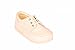 Baby Boys Cream Patent Lace Up Shoes