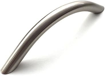 Bow Handle Stainless Steel Finish Kitchen &amp; Bedroom Cabinet / Drawer Door Handle 6 Sizes Available (160mm Hole Centres)