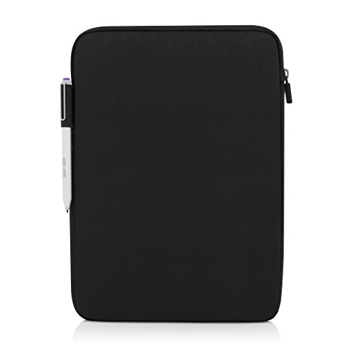 Incipio Asher vertikale Tasche für Microsoft Surface 3 – von Microsoft zertifizierte Nylon-Schutztasche inkl. Außentasche – schwarz - 2