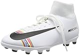 white/black-white Nike Unisex-Erwachsene Superfly 6 Club CR7 MG Futsalschuhe, Weiß Black/White 000, 39 EU