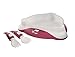 Toddler Training Tableware with FREE Self-feeding Guide, Baby Bowl, Fork and Spoon. "me-feed-me" by Salmon Luke. Ideal for toddlers and babies to help with Self-Feeding (Rose)