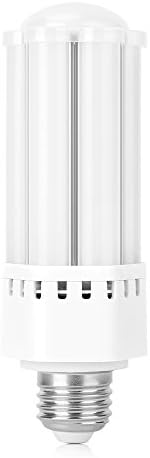 AscenLite 20W LED Corn Light Bulb, 2000lm, 50W CFL 200W Incandescent Equivalent, Warm White, E27 Medium Screw Base, 230V, Non-Dimmable (20W)