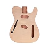 Unvollendeter Gitarrenkörper für Telecaster E-Gitarre.
