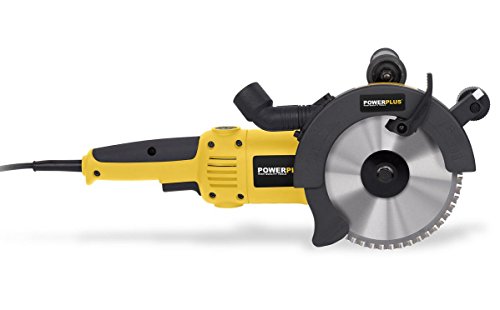 Powerplus Kreissäge 1500 Watt Doppelblattsäge Handkreissäge + 10 Wachsstifte - 3
