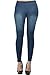 Frenchtrendz Indigo Wash Cotton Spandex Jegging for Women RS.699.00
