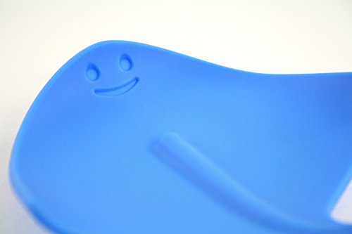 j-me JMESTING-BLU silvio der Rochen Seifenschale, silicone, 12 x 11,5 x 2,9 cm, blau - 7