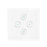 Die Lüfter Licht APP Fernbedienung ist als Touch steuerbar Stil, die Zeit und mühelos zu bedienen
