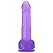 Produktbild Wild Riding Reality Dildo 5 Erotik, Penis Replik und Sucker Transparent, Schwarz, Fleischig, Lila, Pink (Farbe : #1)