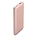 Price comparison product image Belkin Pocket Power Bank 5000 mAh Fast, Portable Charger (Certified Safety) for iPhone X/8/7, iPad, Samsung Galaxy S9/S8/S7, Rose Gold