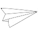 Produktbild Odernichtoderdoch Fotohalter Flieger - 65 x 39 x 0,6 cm - Metall - schwarz - rostfrei