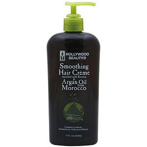 Hollywood Beauty Smoothing Hair cream & Argan Oil from morocco