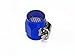 Produktbild Aluminium Schlauchschelle in AN6, Dash 6, D-06 für 14-15mm für Stahlflexschläuche - eloxiertes Alu in blau