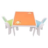Labebe - Kids Wooden Furniture Sets Table and Chairs (Owl)