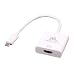 Produktbild Mobi Lock USB-C (3.1) auf HDMI Adapterkabel für MacBook Retina 12" (2015 und Später), MacBook Pro 13" (Ende 2016), MacBook Pro 15" (Ende 2016), Chromebook Pixel 2 und alle anderen USB-C (3.1) Unterstützte Laptops / Computer, unterstützt Audio & Video bis zu 4K ULTRA (3840 * 2140), FULL HD (1920 * 1080) und 3D (FUNKTIONIERT NICHT mit iPhones oder iPads)