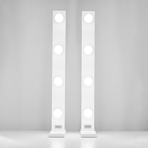 LAMPS4MAKEUP. BASIC 4+4 SET. Makeup Vanity Hollywood lighting, Professional make up Beauty lamps for home and MUA. LED Lighted Make-Up. - LIMITED TIME OFFER