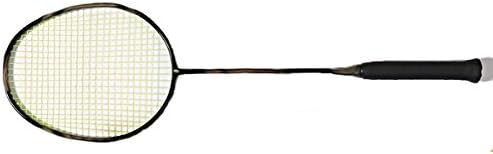 Qebas Outdoor Badminton Racket Carbon Fiber Bionic Offensive Offensive And Defensive Li Ning Badminton Racket The New Experience To Avoid Injury Cost-effective High Resistance To Play Feather Line Hit The Ball Accurate ,BlackGold-AllCode