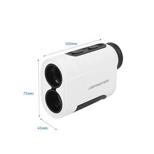 Entfernungsmesser Golf Laser Rangefinder für Jagd Weiss 600 Meter - 2