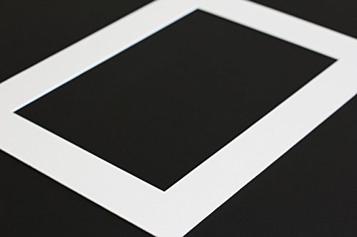 Passepartout Weiß – Über 25 Größen – Außenmaß 10×15, Bildmaß 7×10 - 3