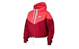 Nike-Logo auf der Vorderseite Nike Damen W NSW HRTG JKT WNDBRKR Jacket, Team Red/Ember Glow/White, M