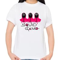 URBAN PENDU Squid Game Fan Cottonblend Unisex Tshirt (White), Gift for Friend