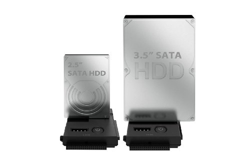 Icy Dock Dockingstation für Festplatten (8,9 cm (3,5 Zoll), USB 3.0) - 3