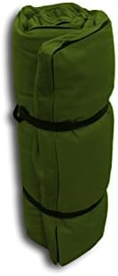 Dark green portable futon, 200x120x4 cm