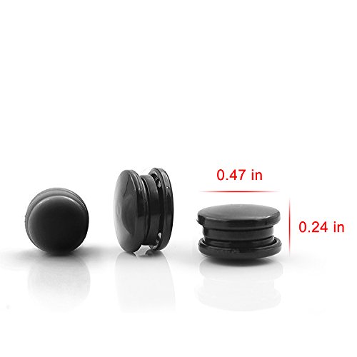 SNAP Zange + T5 Druckknoepfe, Aodoor 300 Set T5 Plastikdruckknöpfe Druckknopf in 20 Farben und eine Zange Buttons für Scrapbook Naehen DIY Basteln - 8