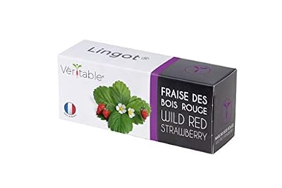 Veritable Lingot® Fraise des bois rouge BIO - Compatible Véritable® Potager - Recharge prête à l'emploi