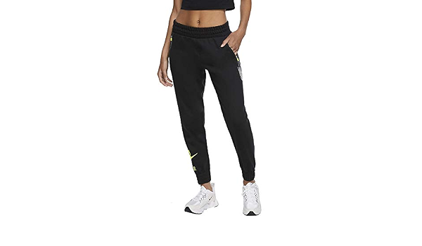 Nike W NSW AIR Pant 7/8 BB FLC Black/Volt, Donna, Nero/Volt, XL :  Amazon.it: Scarpe e borse