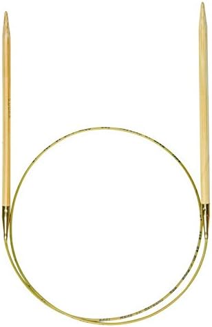 Addi Circular Knitting Needle 40cm 6mm Bamboo with plasticCord
