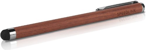 Speedlink Deduct Touchscreen Eingabestift (echtes Holz, mit Halteclip)