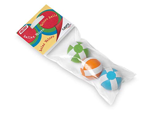 C. Games - Set 3 pelotas de velcro rojas