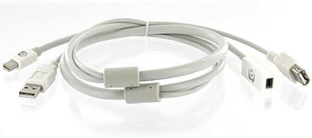 Dr. Bott 1m Mini Display Port Extension II with USB