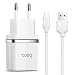 Produktbild UC-Express / HOCO Dual Schnell Ladekabel für Huawei P20 / Lite/Pro Netzteil Ladegerät USB Typ-C
